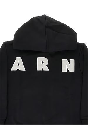 felpa in cotone nero MARNI KIDS | M01266M00V00M90E